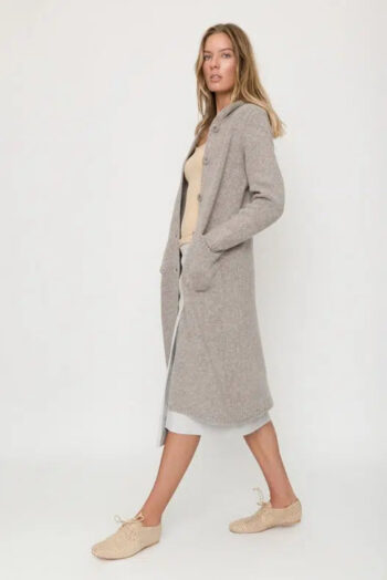 New wool cardigan with buttons NIDA