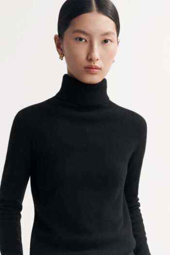 Plain Turtleneck - Turtlenecks - Black | Rizzing up