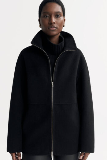 Zip Jacket - Outerwear - Black | Rizzing up
