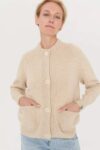 Supreme wool buttoned sweater OLIVIA