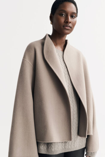 Short Jacket - Outerwear - Dark Sand | Rizzing up