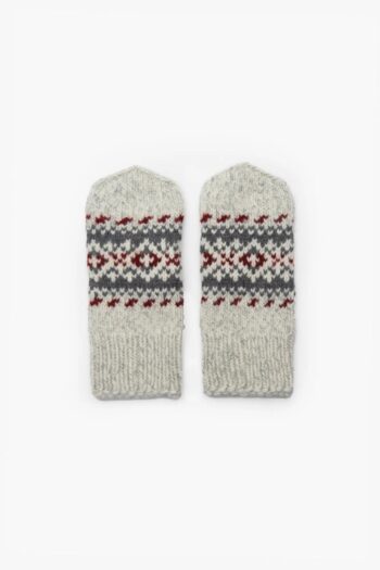 Handmade woolen mittens