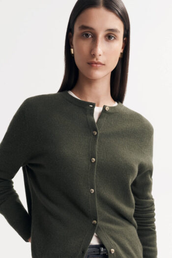 Cardigan - Cardigans - Hunter Green | Rizzing up