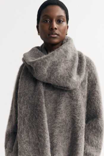 Alpaca Scarf - Scarves - Wood | Rizzing up