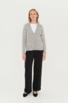 Vintage style merino and cashmere sweater NORDI