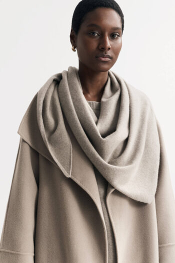 Triangle Scarf - Scarves - Greige | Rizzing up