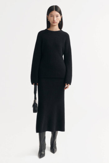 Boucle Skirt - Skirts - Black | Rizzing up