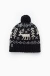 Unisex woolen bobble hat