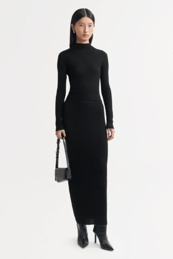 Ribbed Set - Skirts - Black | Rizzing up