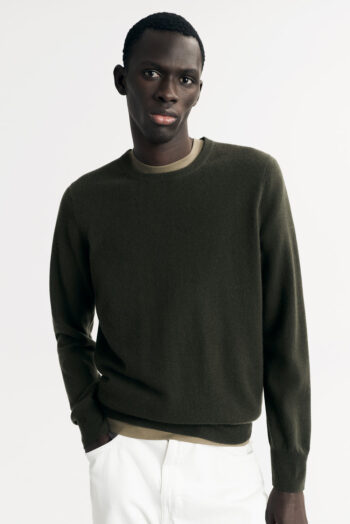 Men's Classic Crewneck - O-Necks - Hunter Green | Rizzing up