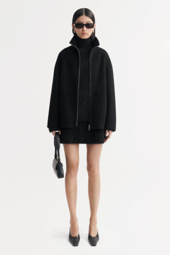 Alpaca Mini Skirt - Skirts - Black | Rizzing up